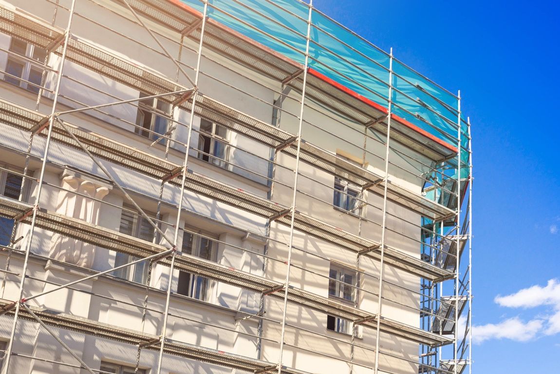 geometri e progettisti su cantiere edile