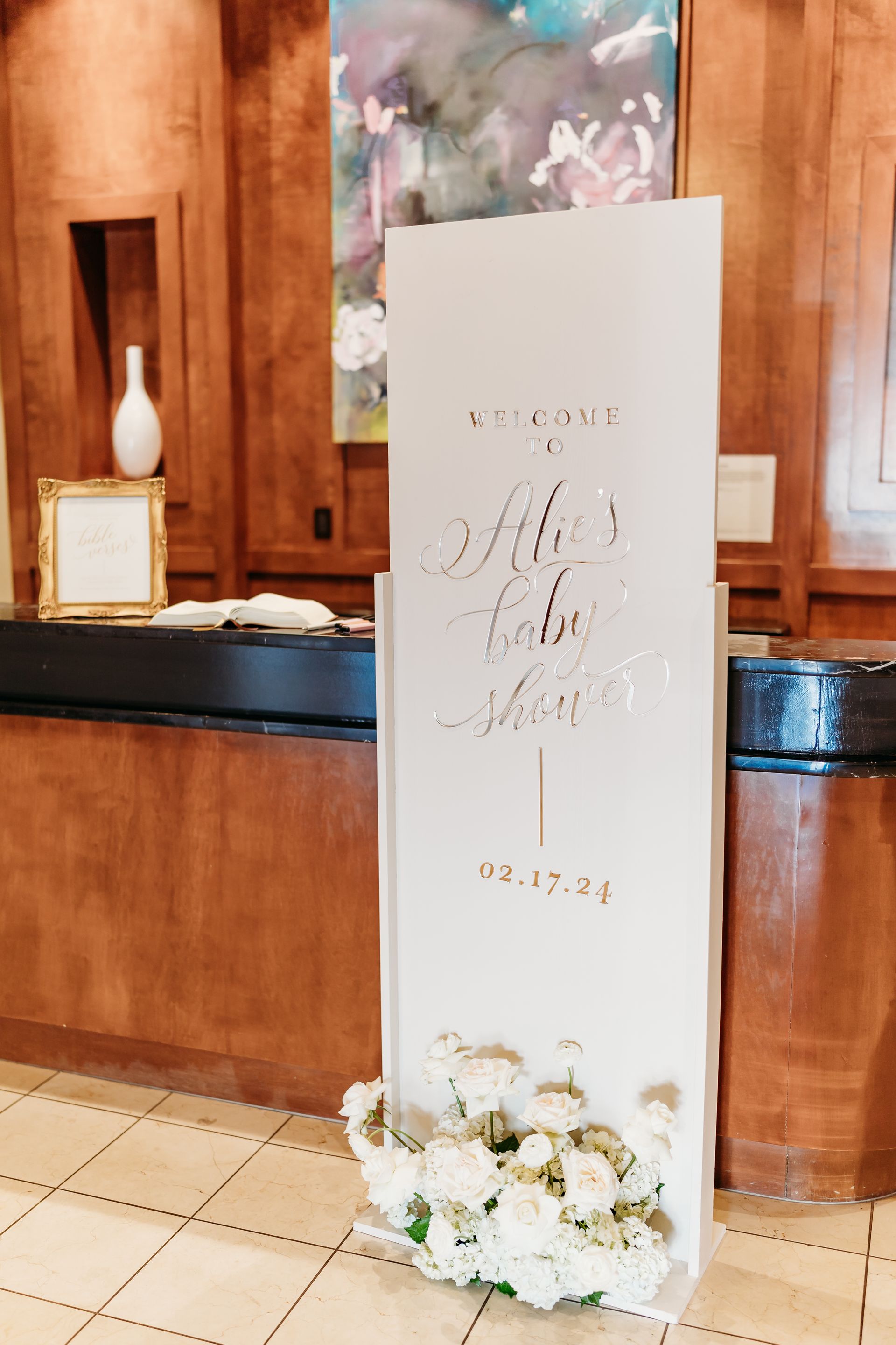 Reception sign: 
