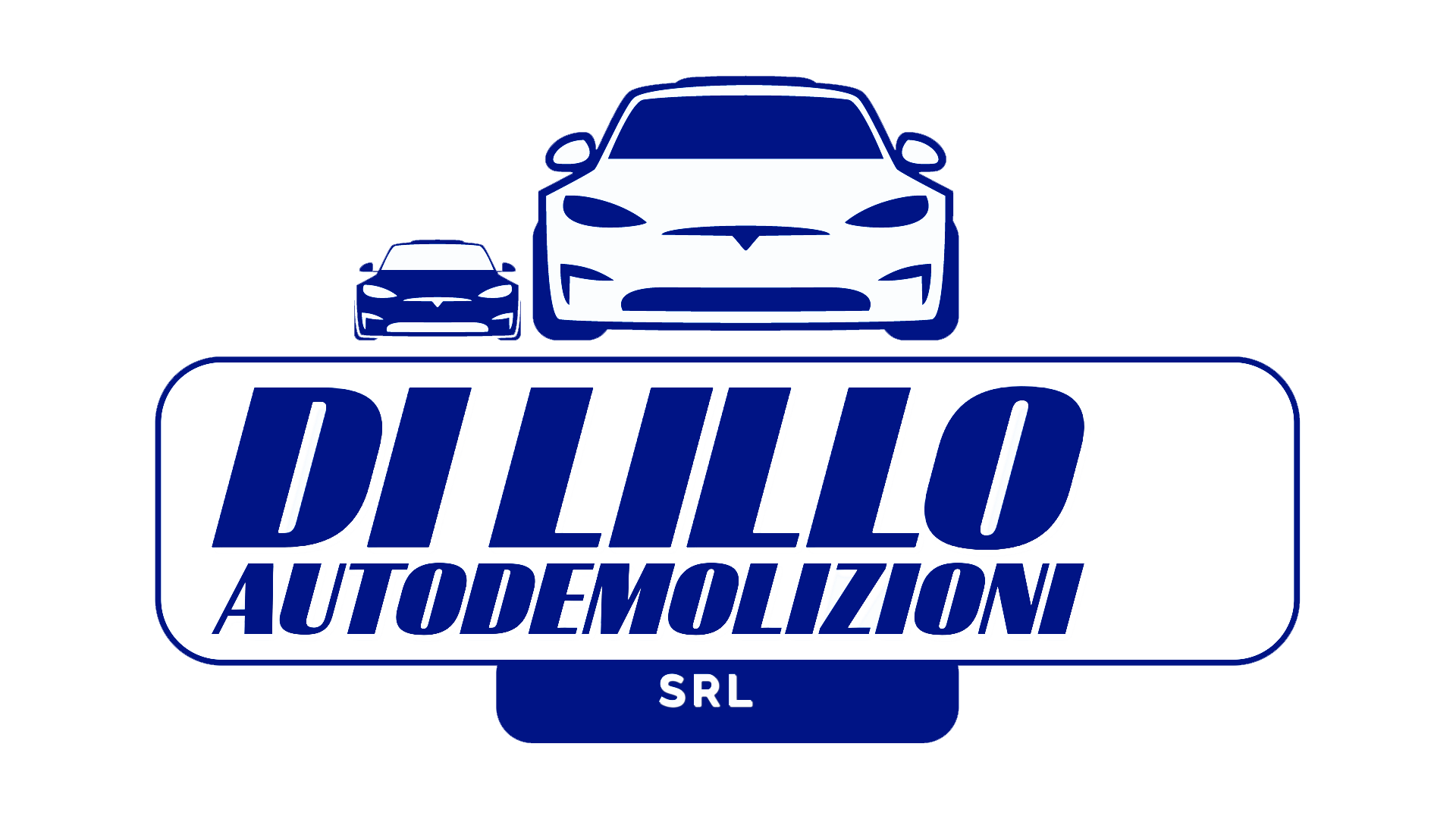 un logo blu per di lillo autodemolizioni srl