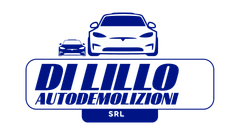 un logo blu per di lillo autodemolizioni srl