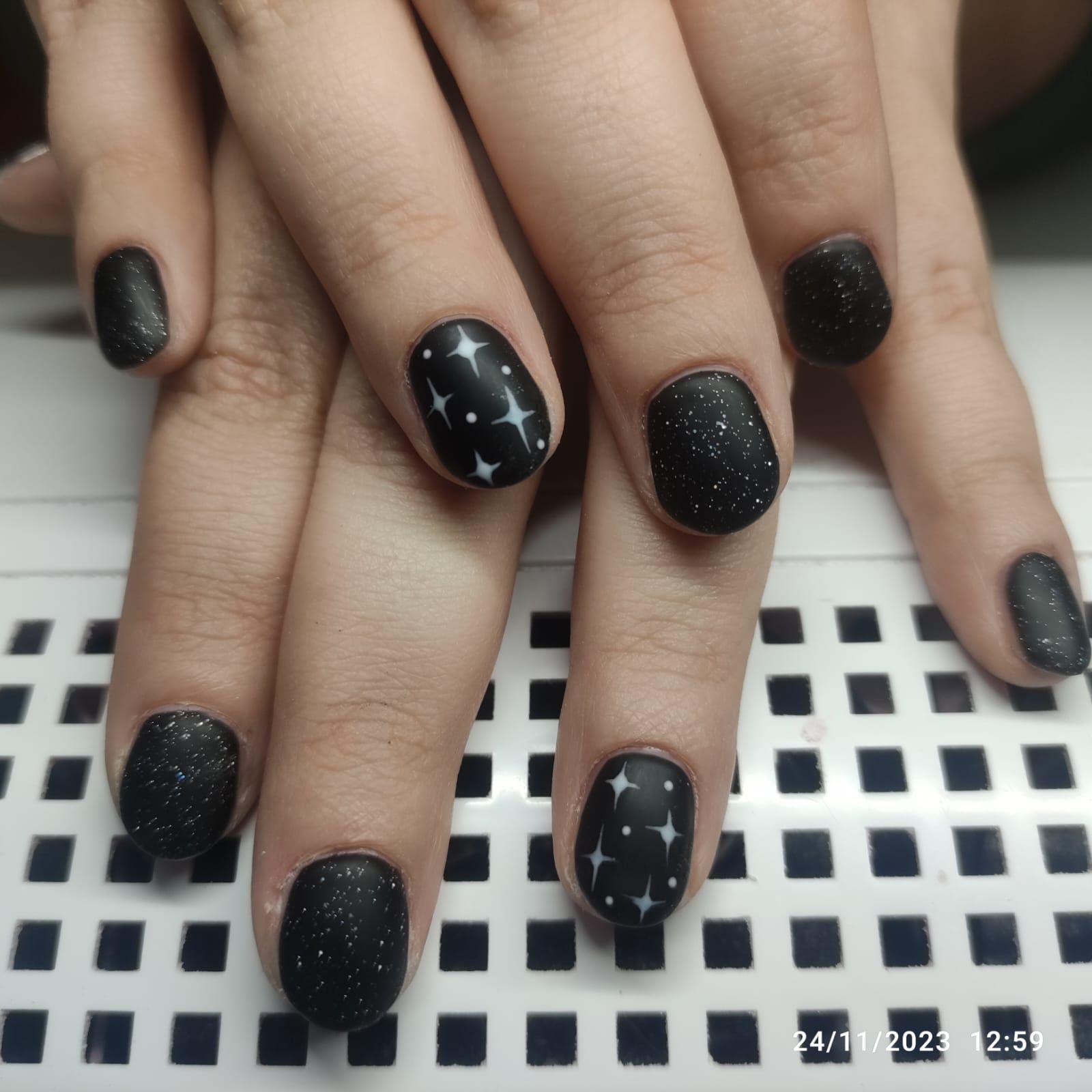 gel unghie nero