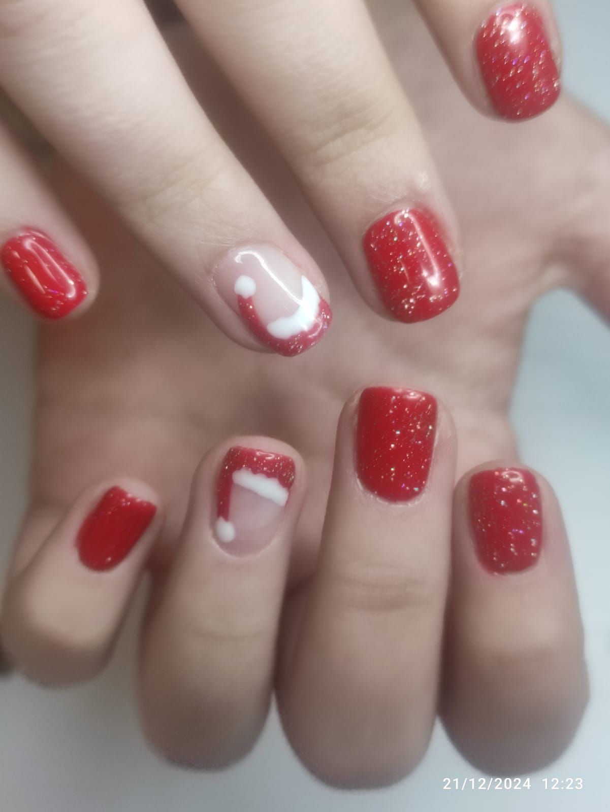 unghie rosse