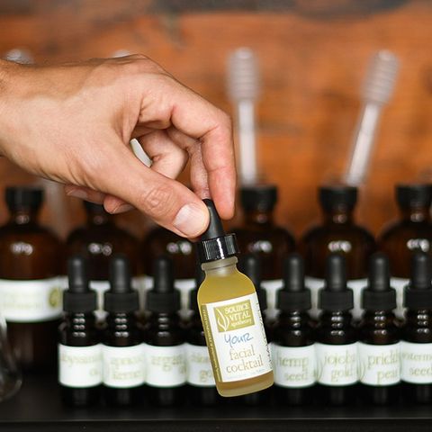 Facial Cocktail Serum Bar ay Source Vital Apothecary