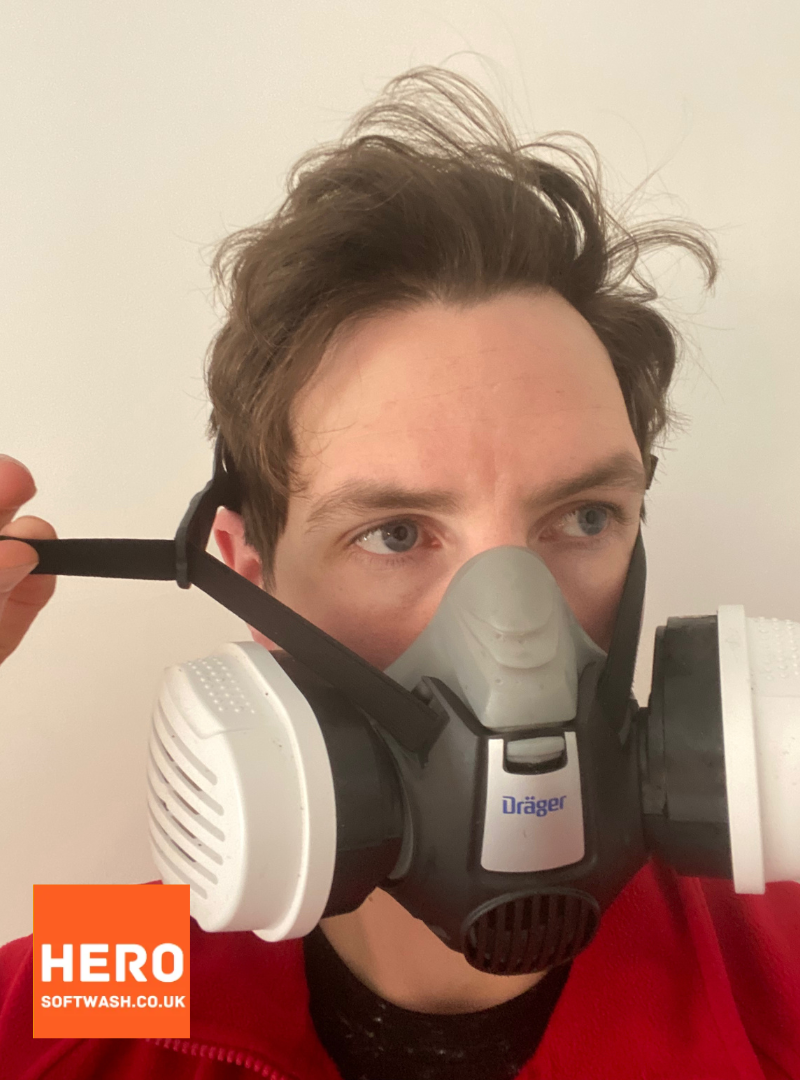Softwash Mask with adjustable straps