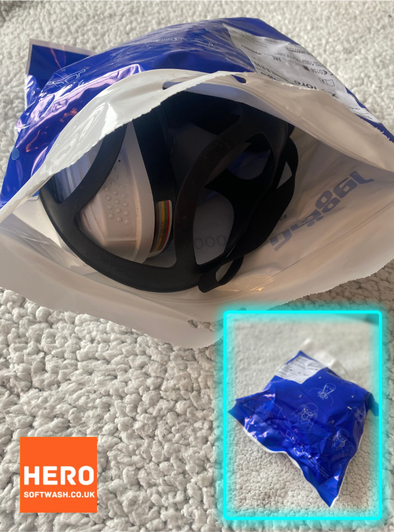 Softwash Mask Filters ziplock bag