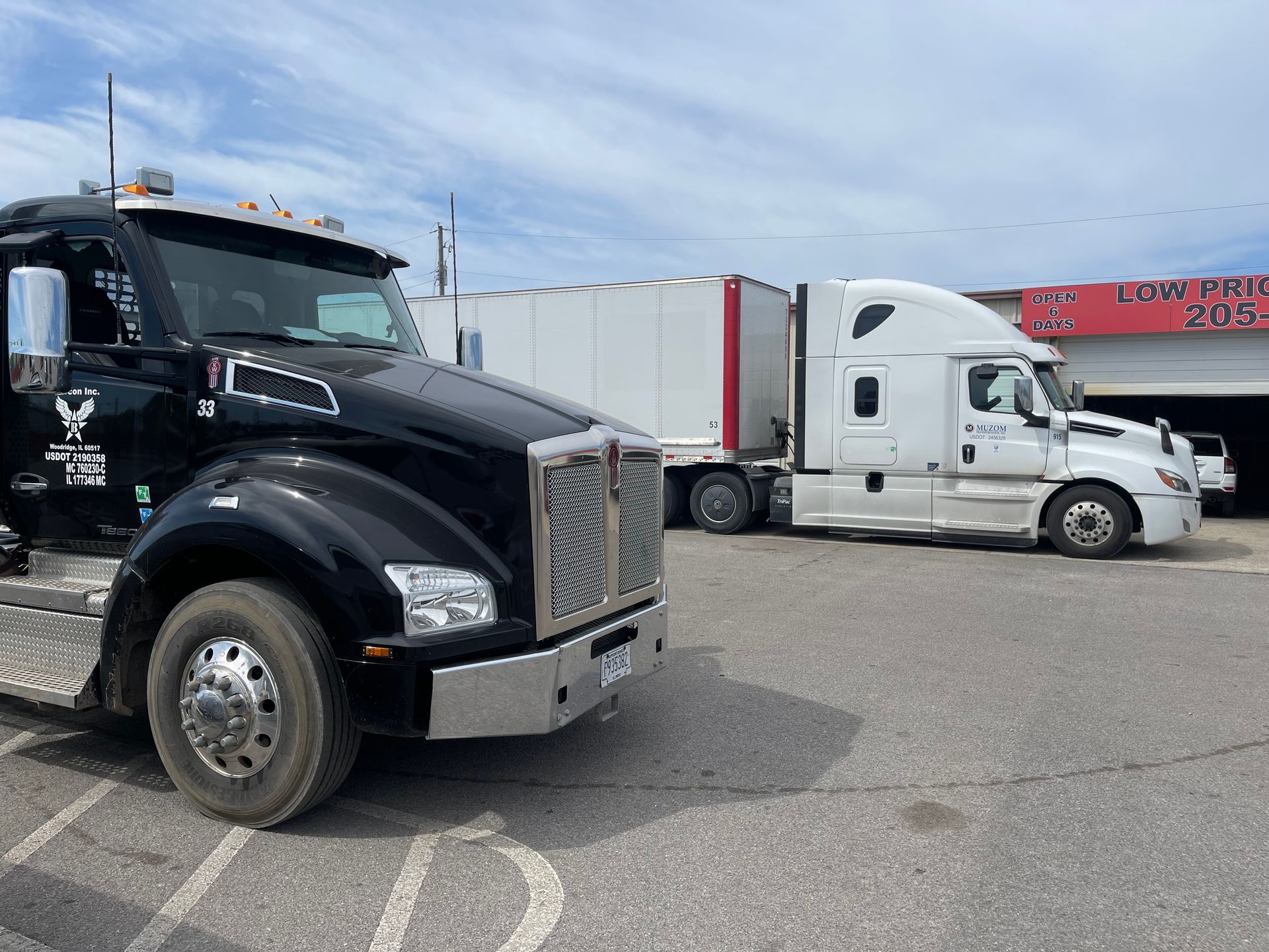 Mobile semi-truck glass repair in Birmingham, AL