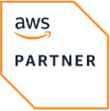 AWS Partner logo in orange, with