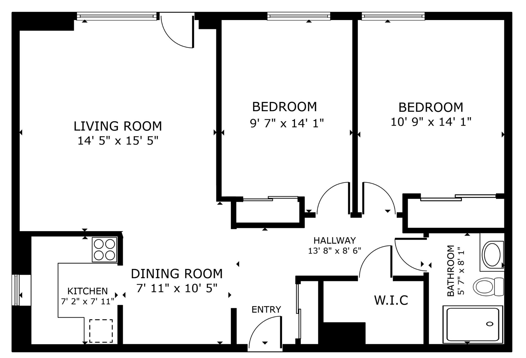 The Drigo Flat Floor Plan