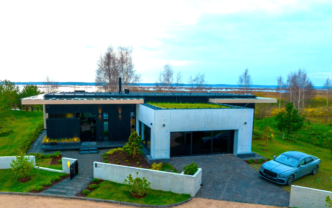 Zaļais jumts KAIGAN VILLAs