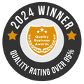 2024 winner quality business awards quality rating over 95%