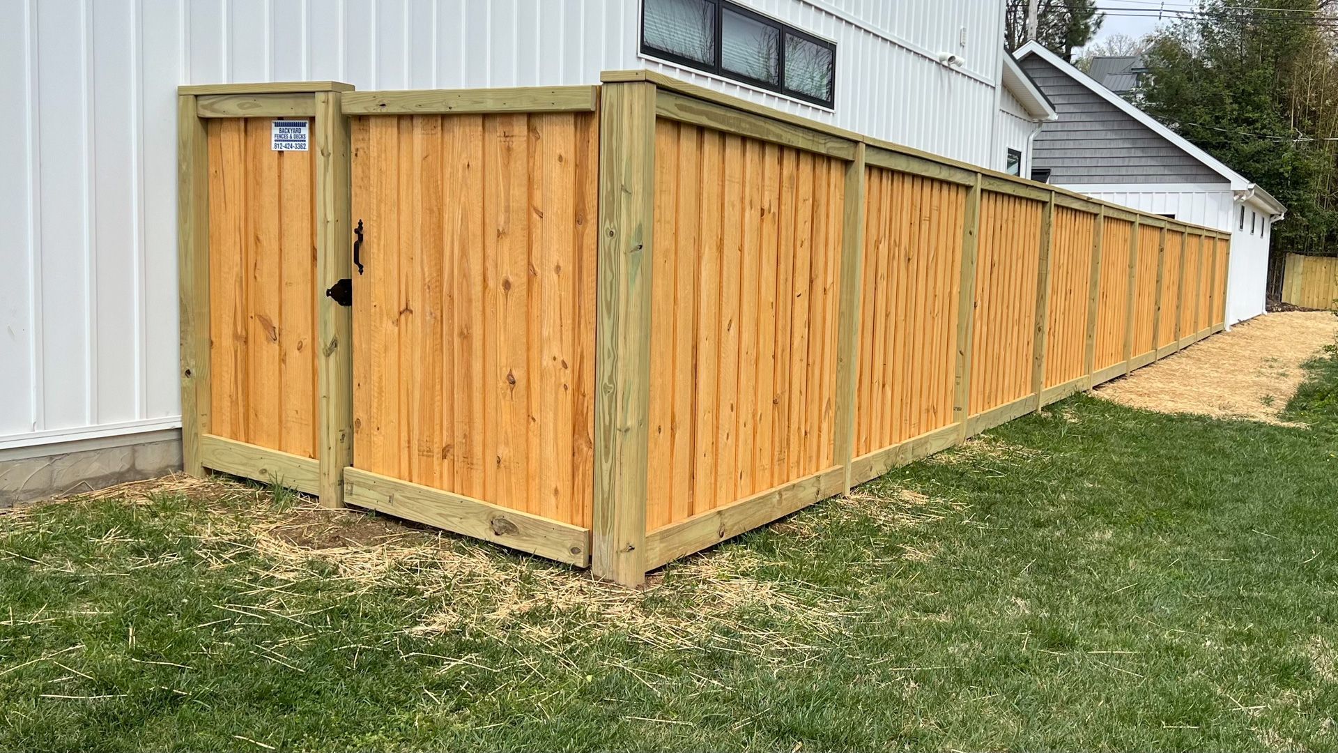 wood fencing
