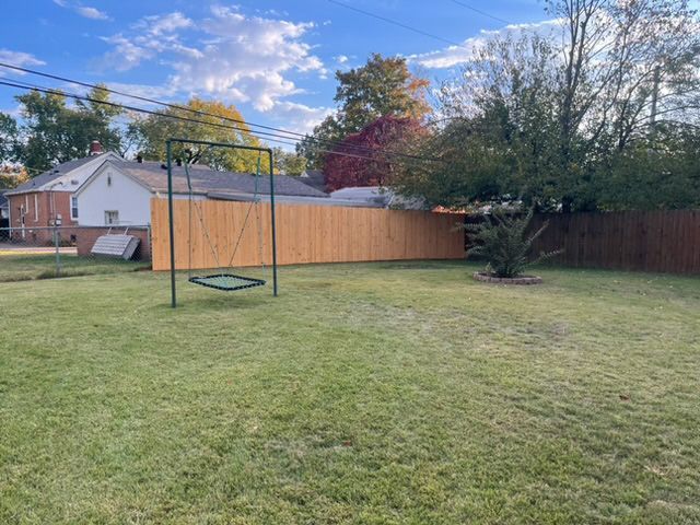 wood fencing