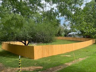 wood fencing