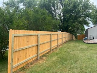 wood fencing