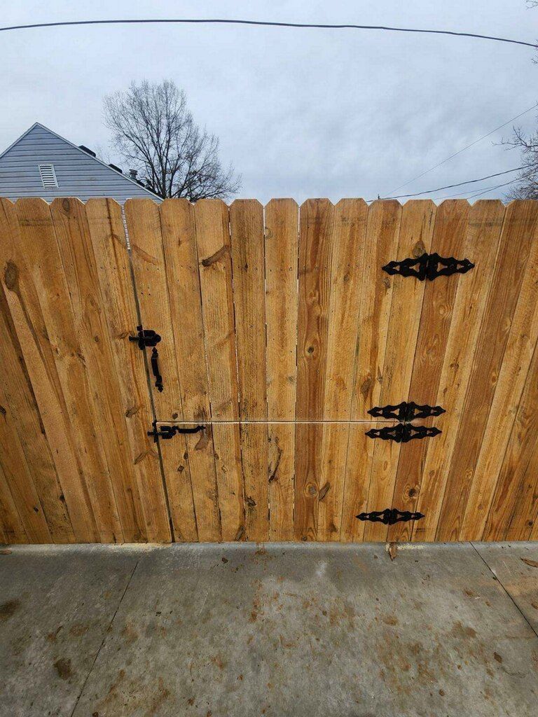 wood fencing