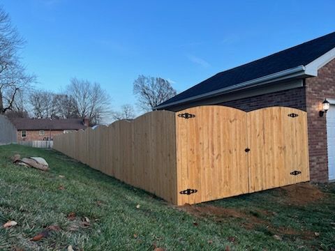 wood fencing