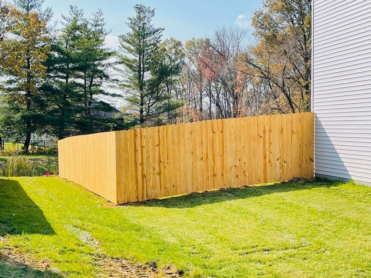 wood fencing
