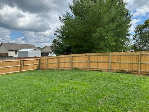 wood fencing