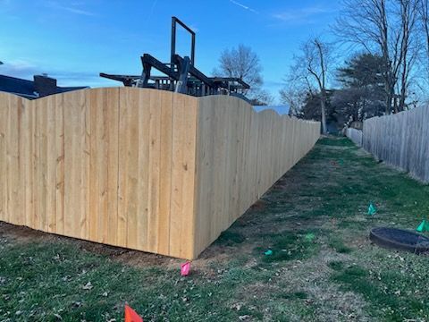wood fencing