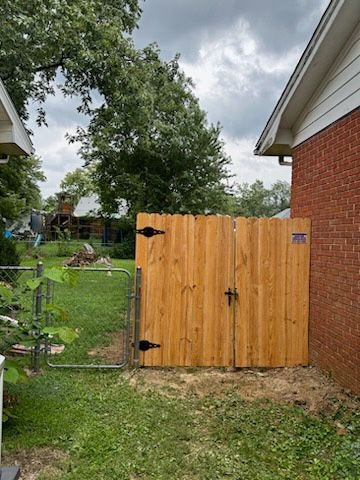 wood fencing