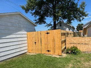 wood fencing