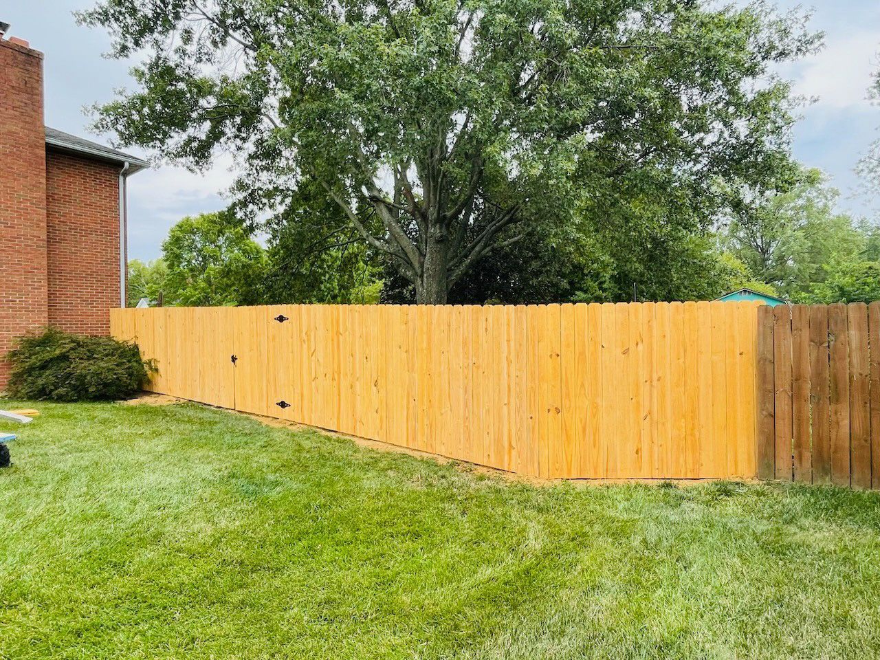 wood fencing