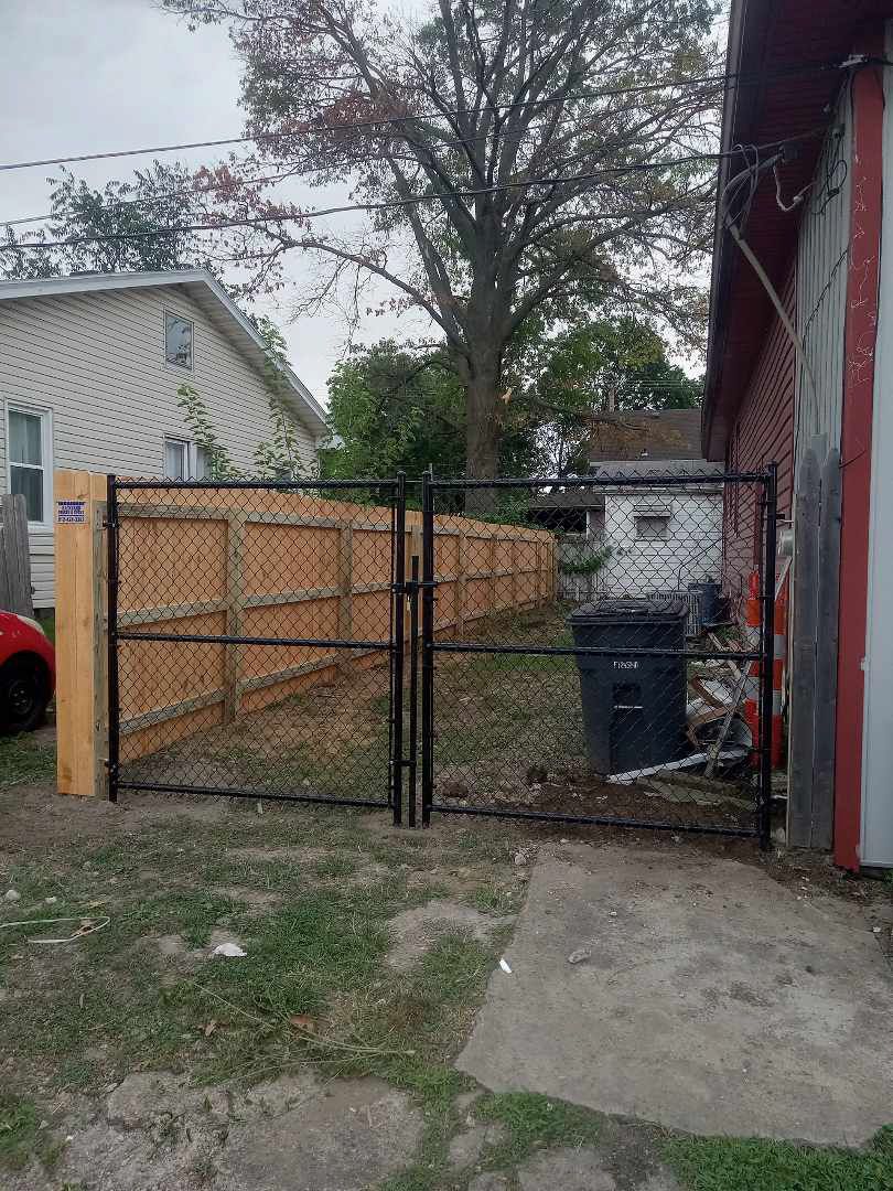 wood fencing