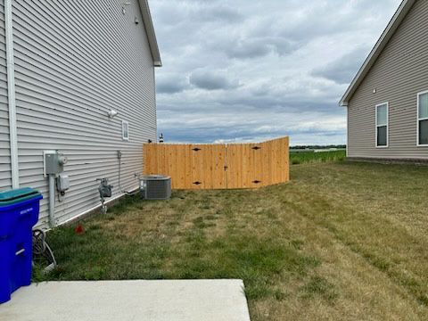 wood fencing
