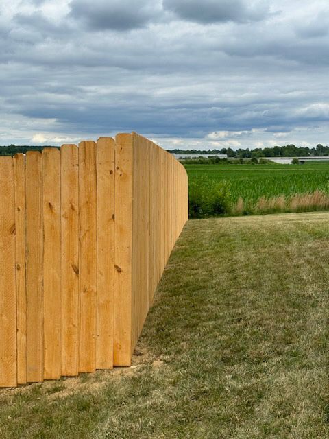 wood fencing