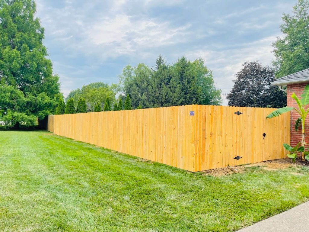 wood fencing
