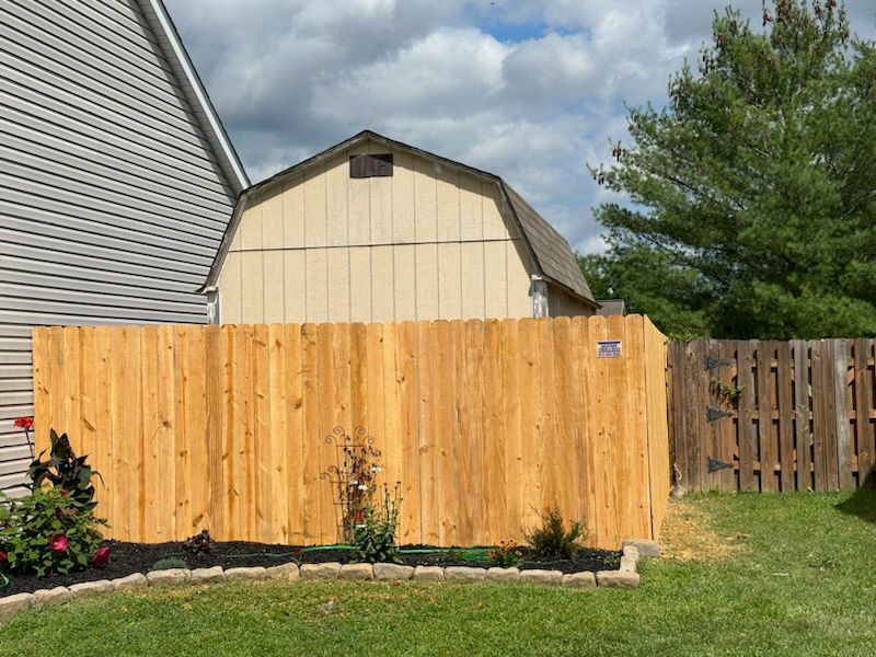 wood fencing