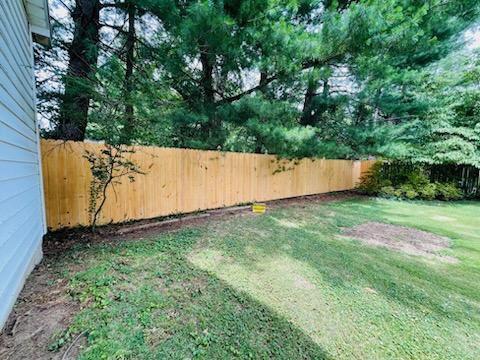 wood fencing