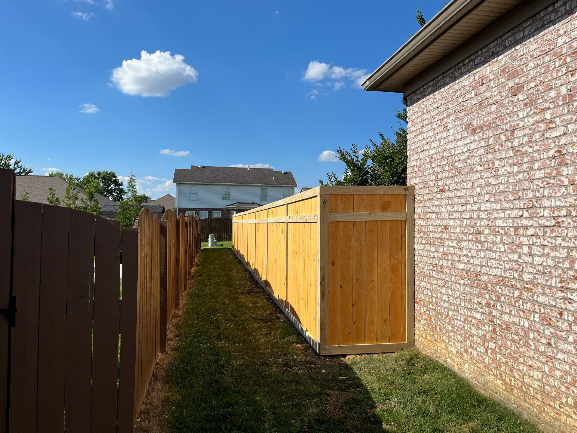 wood fencing