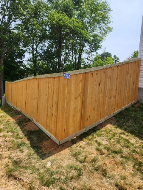 wood fencing