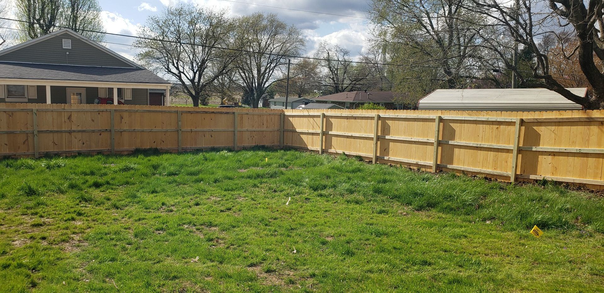 wood fencing