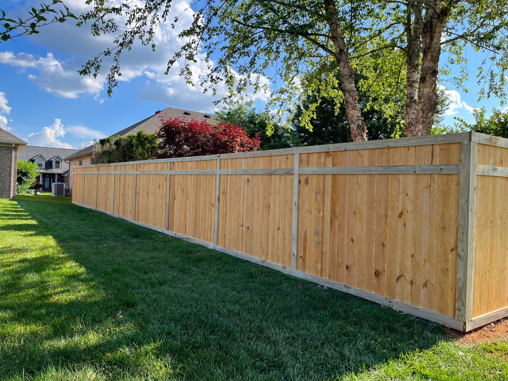 wood fencing