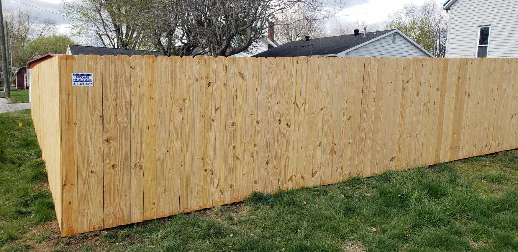 wood fencing