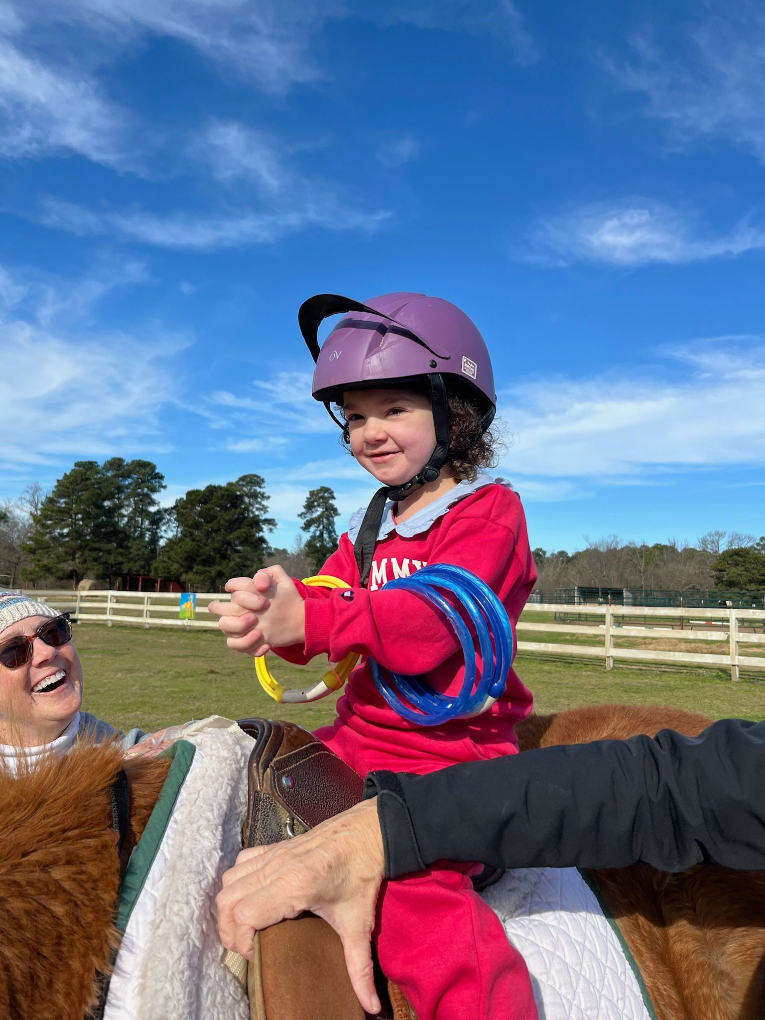 Focused, supported, and having a blast.