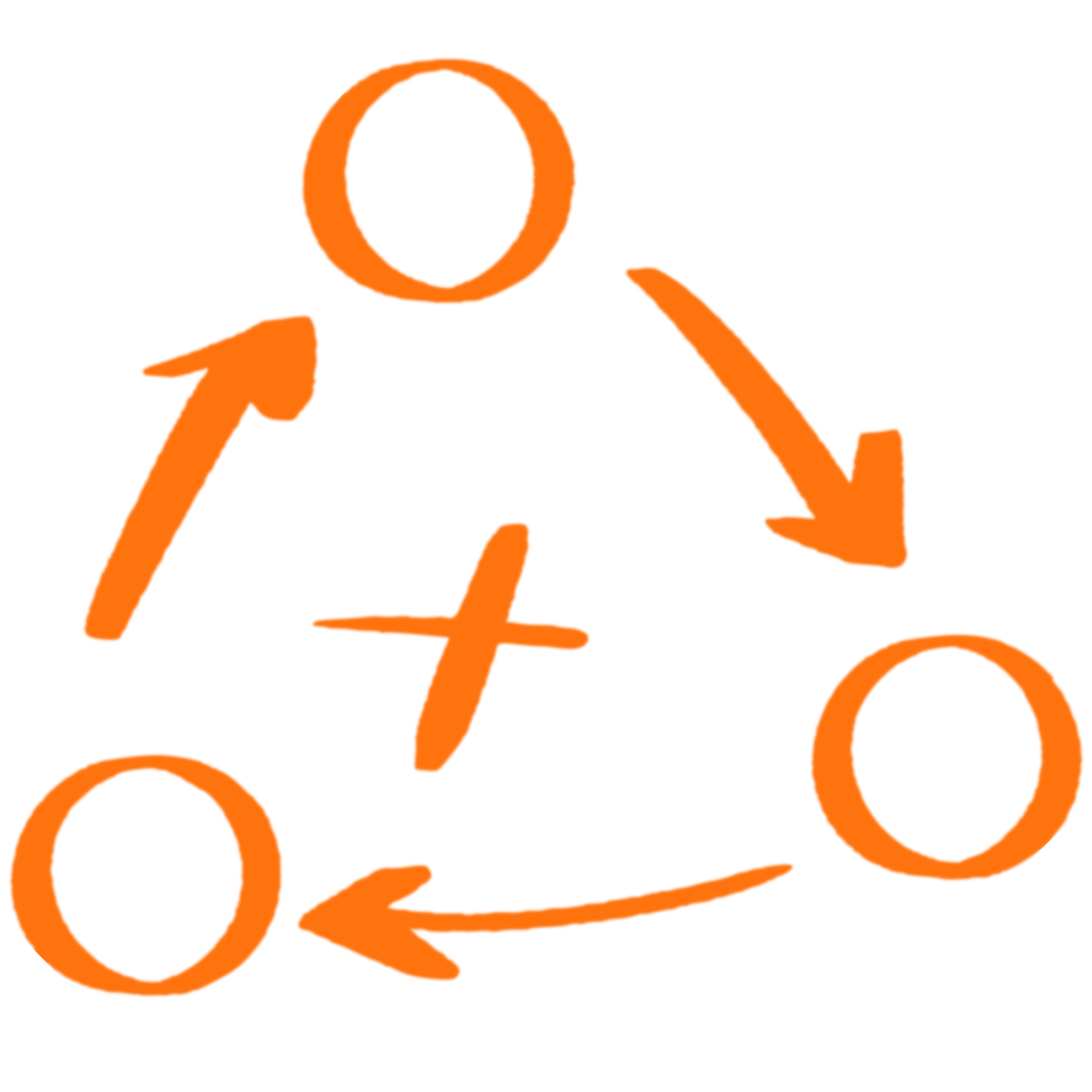Illustrated symbols depicting specific football training drills