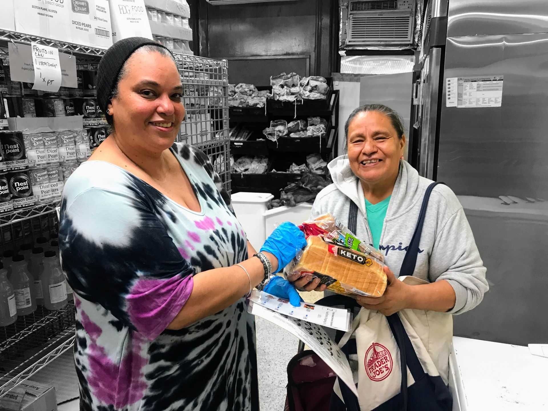 Food pantry impact on the community. 