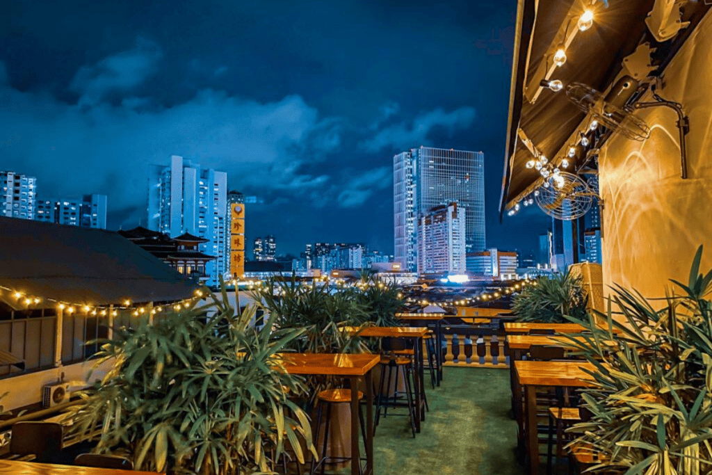 Barouv Rooftop Bar: A Garden Oasis

