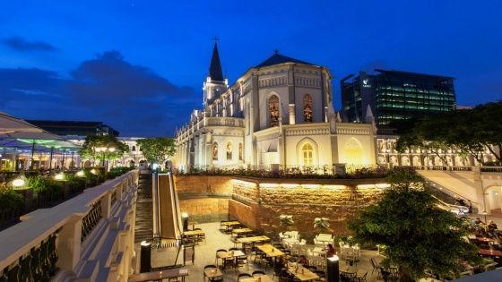 Chijmes Singapore Beverly Hotel elements
