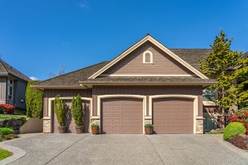 House with front garage — Garage door company in Harrisonville, MO House with front garage — Garage door company in Harrisonville, MO