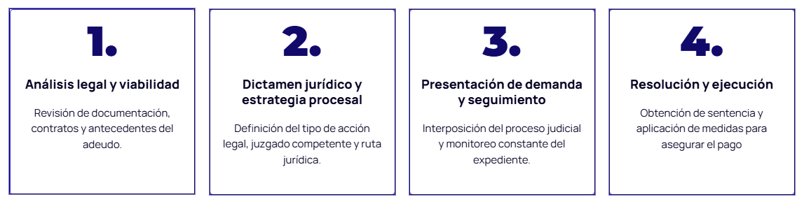 cobranza judical