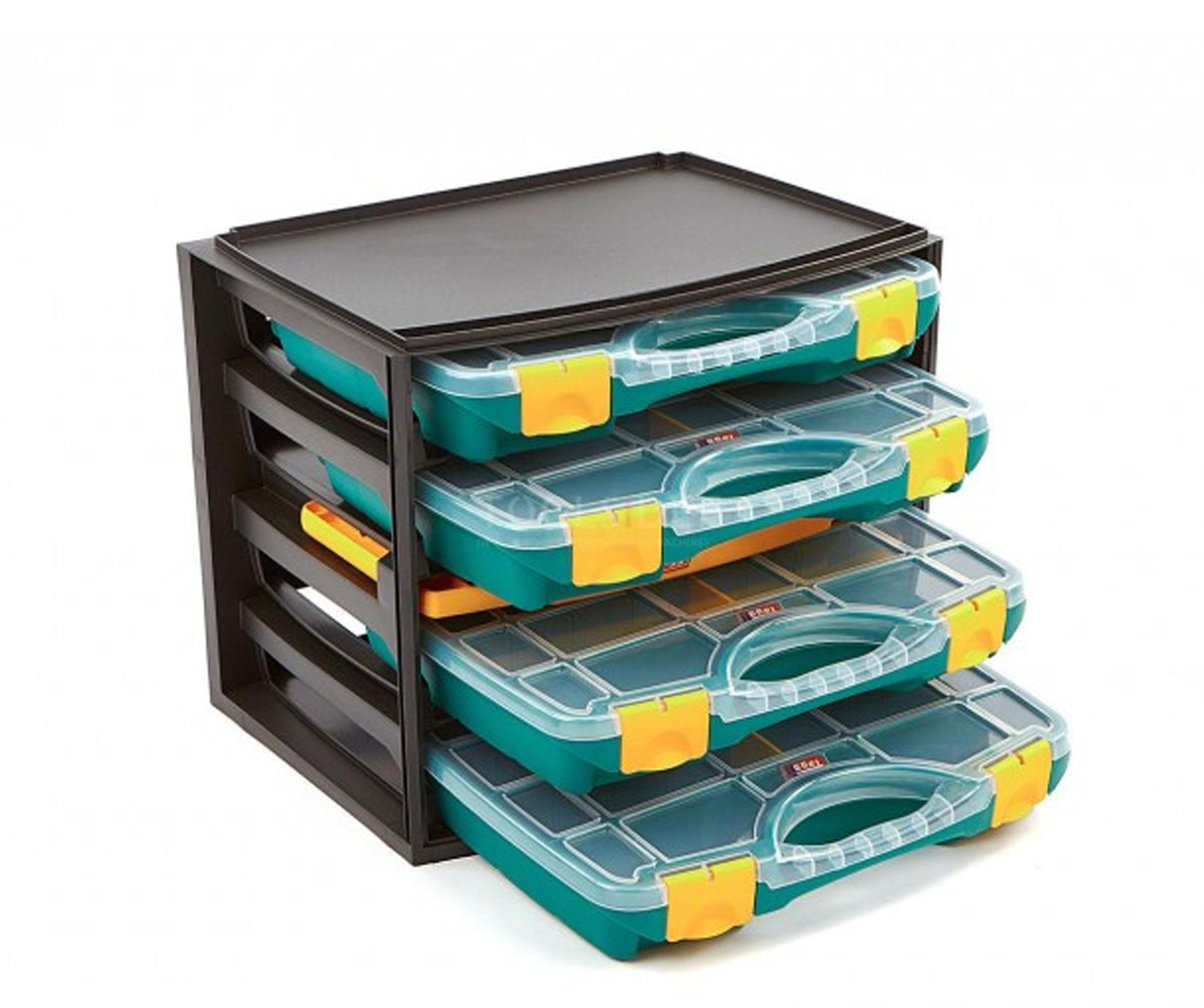 engineers toolbox, parts box, mobile parts box