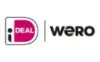Het DEAL-logo naast het WERO-woordmerk in zwart, wit en magenta.