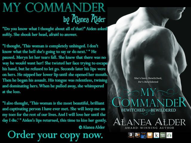 A book called my commander by alanea alder