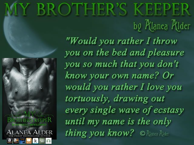 A book called my brother 's keeper by alana alder