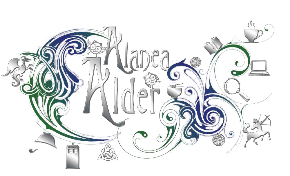 A logo for a company called alanea  alder