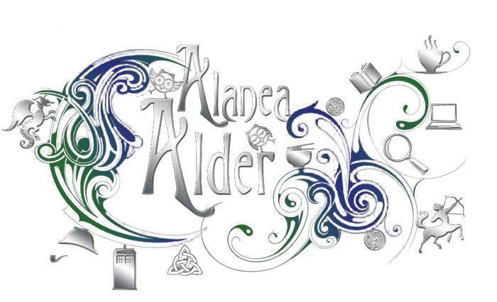 A logo for a company called alanea alder